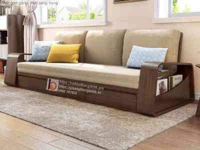 sofa giường gỗ thông minh đôiii
