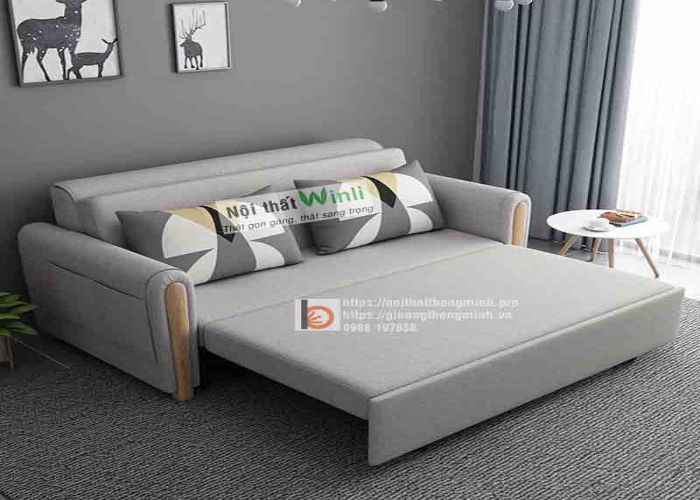 Lựa chọn sofa giường thông minh cho phòng ngủ eo hẹp