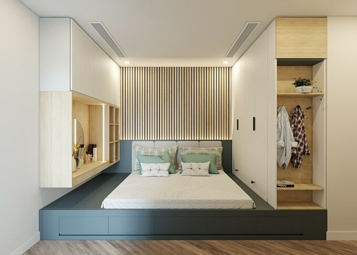 Xu hướng đơn giản cho việc thiết kế nội thất phòng ngủ nhỏ