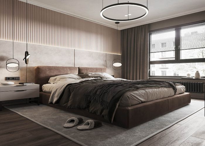 Thiết kế phòng ngủ theo phong cách tối giản