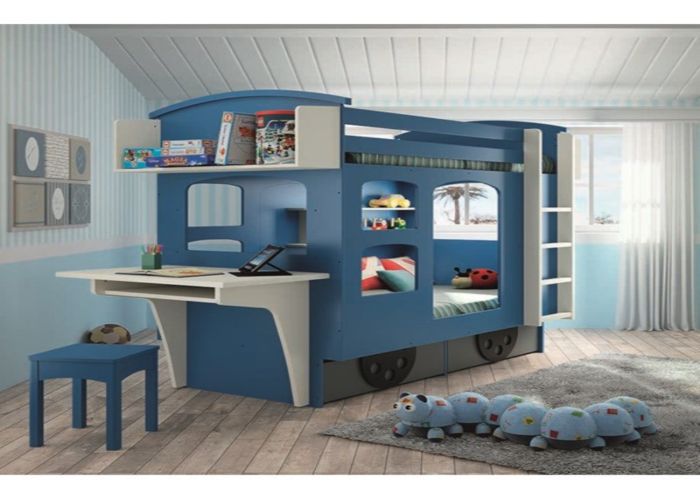 Ý tưởng thiết kế phòng ngủ trẻ em giường tầng