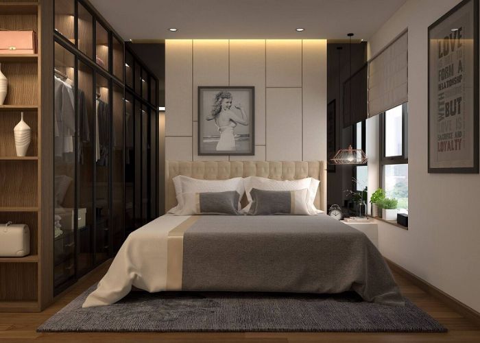 Phong cách thiết kế phòng ngủ hiện đại và đầy đủ tiện nghi