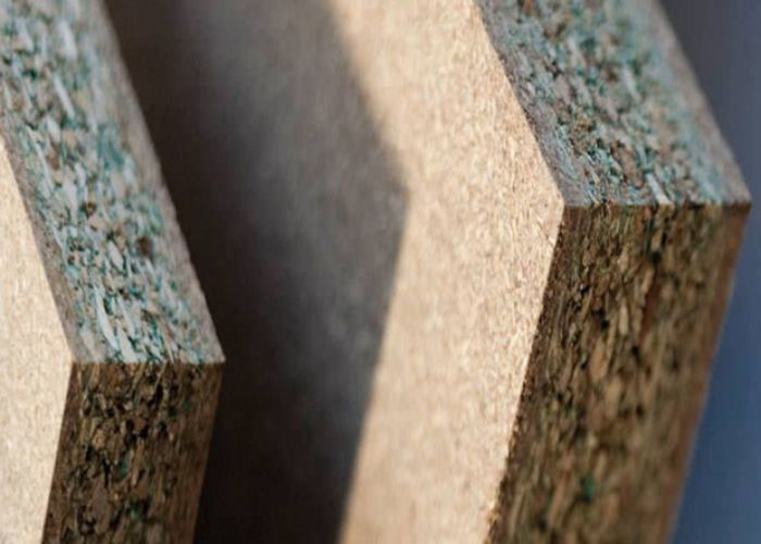 Mfc là loại gỗ lõi dăm và có màu xanh nhạt