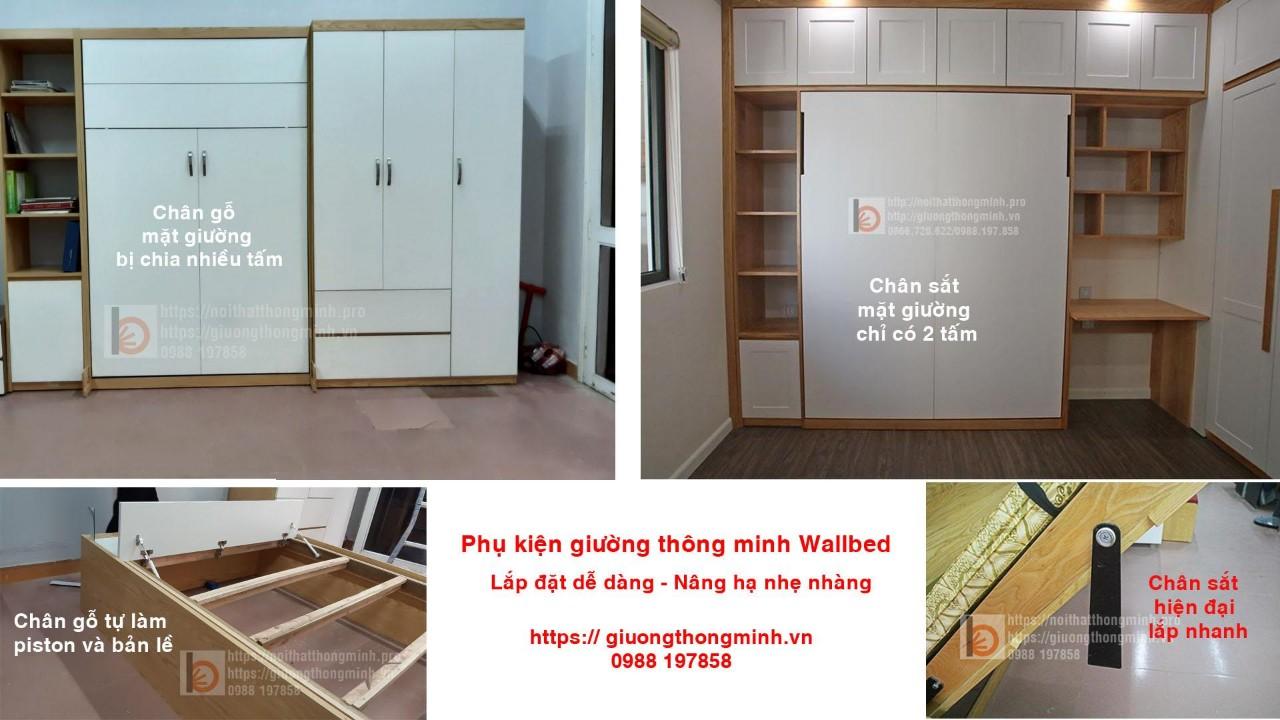 Mua phụ kiện giường gấp thông minh chuẩn ở Hà Nội